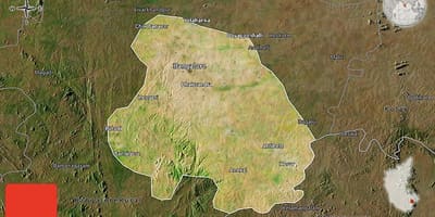 Արբանյակային քարտեզը Բանգալոր